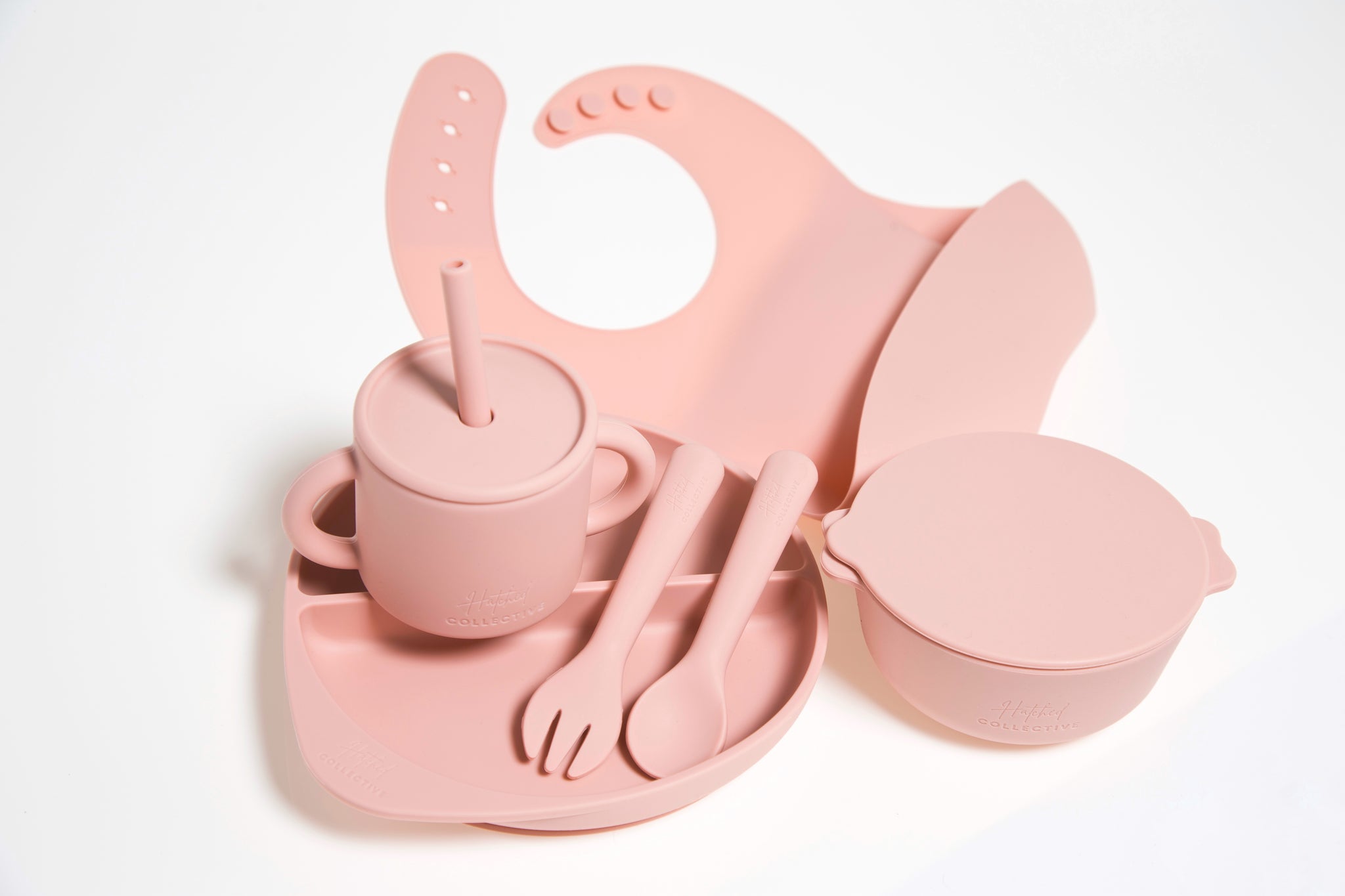 Silicone Straw and Lid Set Sunset